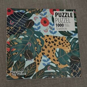 Playing by Piece 1000-Piece Jungle Puzzle